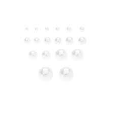 Maybe you would like to learn more about one of these? Set De Boucles D Oreilles En Perle D Imitation Blanche Claire S Fr