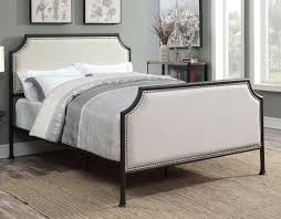 Millions of products, 7,000+ trusted brands, hassle free returns, shop zoro.com! Industrial Upholstered Panel Queen Metal Bed By Pulaski Furniture Furniturepick