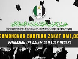 Bermula 1 januari 2015, majlis agama islam dan adat melayu terengganu (maidam) telah menggunakan sistem permohonan zakat secara atas talian bagi memudahkan rakyat yang ingin memohon bantuan zakat. Permohonan Bantuan Zakat Maidam Rm1 000 Pengajian Ipt Dalam Dan Luar Negara Edu Bestari