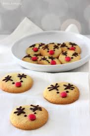 Rudolph The Red Nose Reindeer Cookies Rentier Kekse Lebensmittel Essen Weihnachten Essen Weihnachtsdessert