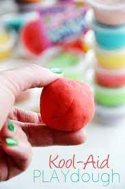 The 36th Avenue How To Make Spaghetti Slime Playdough Recipe Homemade Playdough Recipe Kool Aid Play Dough Recipe