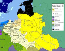 Poland and lithuania worked together as partners in the middle ages, and formed a kingdom that controlled middle and eastern europe. Union Of Lublin Wikipedia