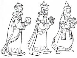 Reyes Magos Para Colorear Y Recortar
