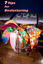 I go thrifting for things to sell on ebay and poshmark almost every day. How To Declutter Your Thrift Store Finds
