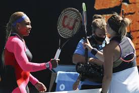 Aryna sabalenka's press conference following her round 4 defeat to serena williams at the australian open 2021. Australian Open Serena Williams Overpowers Aryna Sabalenka In Ferocious Battle En Route To Quarter Finals