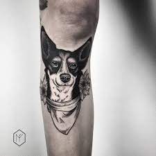 48 Lovely Dog Tattoo Designs To Celebrate Man S Best Friend Tattoobloq Dog Tattoo Dog Tattoos Animal Tattoos For Men