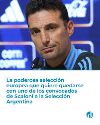 Un entrenador lo llamó para que se sume al conjunto europeo, pero ahora  puede quedar blindado con la “Albiceleste” 👀 👉  https://www.eldestapeweb.com/deportes/seleccion-argentina/la-seleccion-europea-que-quiere-a-uno-de-los-convocados-de-scaloni  ...