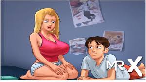 SummertimeSaga - Helping Cute Girl Do Homework E1  56