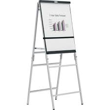 da lite heavy duty folding black silver anodized a frame easel 43153