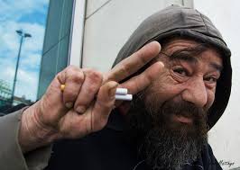 Homeless person, Phillips Square, 1970. Photo Steve Stober