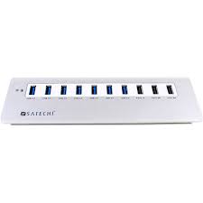 Satechi Hub Usb 3 0 10 Port Actif Steg Electronics Ch