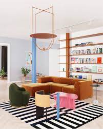 Sitio On Instagram The Moscow Project Reveals A Clear Preference For The Shades Of The Quirky 80s Design Movement Memph Home Decor Interior House Interior