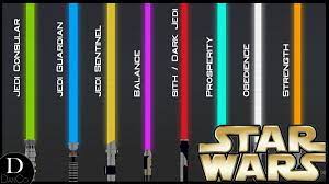 Pin By Bookloverfilmoholic On Star Wars Franchise Lightsaber Colors Lightsaber Color Meaning Star Wars Light Saber