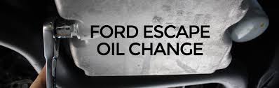 Change The Oil On A Ford Escape