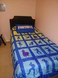 Fortnite Boogie Twin Full Reversible Comforter Sham Set Walmart Com Diy Boy Bedroom Boys Bedroom Makeover Boys Game Room