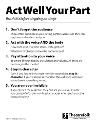 Pin By Theatrefolk On Printables Acting Quotes Teaching Drama Acting Tips