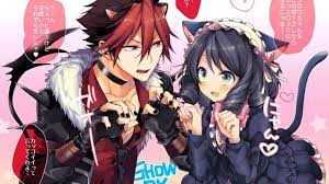 Show By Rock Cyan X Crow Anime Animes Manga Garotas