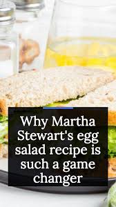 Why Martha Stewart S Egg Salad Recipe Is Such A Game Changer In 2020 Egg Salad Recipe Salad Recipes Recipes