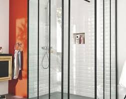Verriere Atelier Deux Modeles Par Lapeyre Et Castorama Amenagement Salle De Bain Idees Salle De Bain Verriere Douche