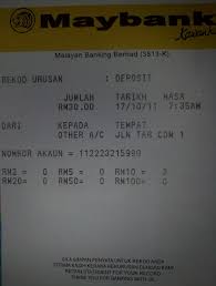 Slip gaji selalu jadi momok bagi sebagian orang ketika hendak mengajukan pinjaman. Slip Transaksi Perbankan Elektronik Bank Islam Malaycencen