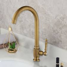 Choose from our from wide selection of kitchen taps and sprayers, designed to match any sink style and fit any space. Antique Brass Bath Kitchen Faucet Swivel Spout Single Handle Tap Cold Water Only Ebay