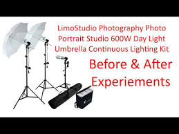 Limostudio Photography Photo Portrait Studio 600w Day Light Umbrella Continuous Lighting Kit Http Www Nicktechtt Com Photo Limostudio Photography Photo Port