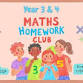 Year 3 & 4 Maths Homework Club event image