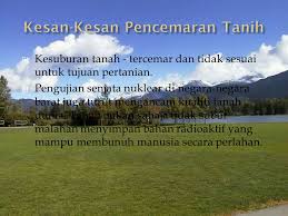 ■ antara punca pencemaran ialah: Pencemaran Alam Sekitar Ppt Download