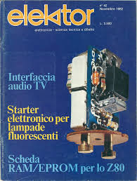 Novembre 1982 - r 111 L. 2.500 elettronica - scienza tecnica e diletto  Interfaccia audio TV fluorescenti (j  t - MM P 7 L
