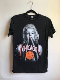 Check spelling or type a new query. Vintage Chicago Bulls Marilyn Monroe T Shirt Collectible Etsy