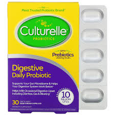 Culturelle Probioticos Probioticos Digestivos Diarios 10 Bilhoes De Ufcs 30 Capsulas Vegetarianas Uma Vez Ao Dia