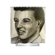 Michael J. Fox Shower Curtain by John Taddia