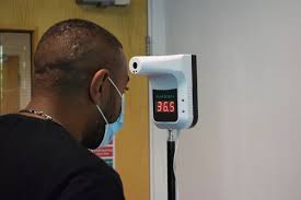 This product is made in india. Infrared Thermometer Wall Mounted With Tripod