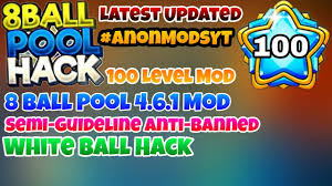 Download 8 ball pool mod apk latest version 2020. 8 Ball Pool 4 6 1 Mod Apk 100 Level Semi Guideline All Room Ball In Hand Anti Ban Youtube