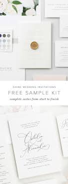 Simple and elegant wedding invitations of the highest quality. Request A Sample Shine Wedding Invitations Free Wedding Invitation Samples Wedding Invitations