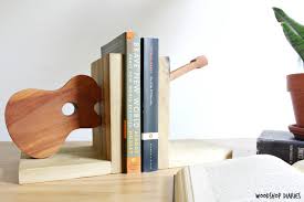 Scrap Wood Bookends Shaped Like A Guitar 4 Step Scrap Wood Project Just gather up some scrap wood and basic hand tools.
