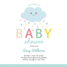 Shower Cloud Baby Shower Invitation Template Free Greetings Island Free Printable Baby Shower Invitations Baby Shower Invitation Cards Free Baby Shower Invitations