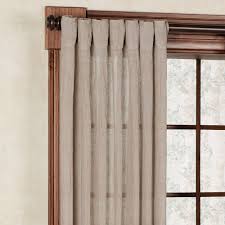 This beautifully simple back tab curtain panel will add a stylish look and feel to any room. Chambray Semi Sheer Back Tab Curtain Panel