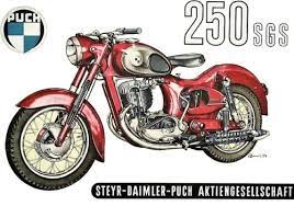 Puch 250 Sgs Puch Vintage Posters Vintage Motorcycles