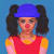 Loonette The Clown Overalls