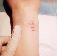 Small If You Can Dream It You Can Do It Tattoo Dream Plan Do By Witty Button Tattooideas Tattoos Inspirational Tattoos Mini Tattoos