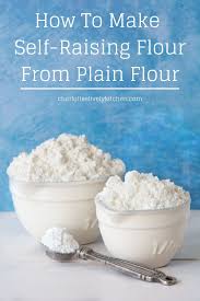 Preheat the oven to 200c (400f) (with both top and bottom heating elements on) or 180c (350f) fan. How To Make Self Raising Flour From Plain Flour Charlotte S Lively Kitchen