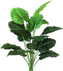 Find many great new & used options and get the best deals for palm tree leaf artificial large green plant leaves plastic garden pot decoration at the best online prices at ebay! Amazon Com Artificial Palm Plants Banana Leaves Faux Turtle Leaf 28 Inch Fake Tropical Large Bird Of Paradise Tree Leaves Imitation Leaf For Indoor Outside Home Decor Green Taro Leaves Home Kitchen