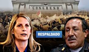 Presidenta del Congreso pide permanencia de coronel investigado por  corrupción y muertes de Inti y Bryan