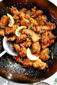 Chinese Lemon Chicken With An Irresistibly Sticky Sweet And Sour Chinese Lemon Sauce Mov Chinese Lemon Chicken Chinese Chicken Dishes Healthy Chicken Recipes