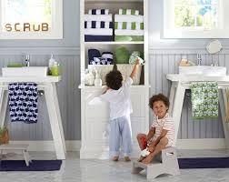 Find nursery and kids room decorating tips, party ideas and more! Boys Shared Bathroom Bathroom San Francisco By Pottery Barn Kids Houzz