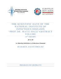 Pdf Epidemiological Management In Clinical Infectious Diseases Hospital Of Constanţa Romania Poster