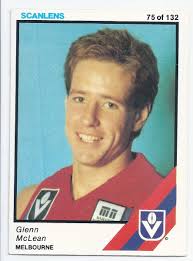 1984 Scanlens (75) Glenn McLEAN Melbourne " Excellent "