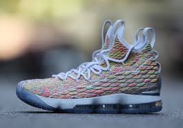 We've been calling them black fruity pebbles because that was easy. Nike Lebron 15 Fruity Pebbles Release Date Sneaker Bar Detroit