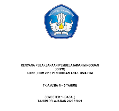 Maybe you would like to learn more about one of these? Rppm Paud Tk A Semester 1 Kurikulum K13 Lengkap Maxtrimus